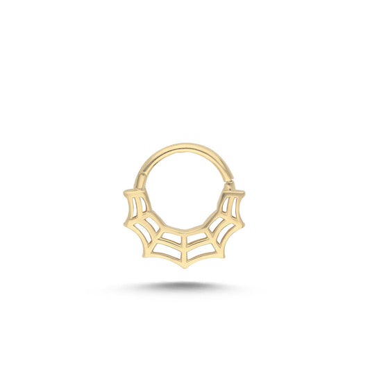 14 Ayar Altın Piercing - Eterik Ağ